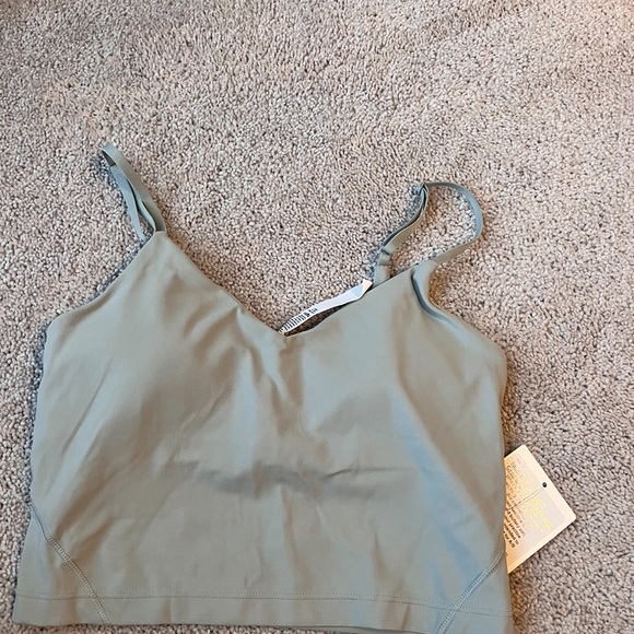 lululemon Align™ Cropped Cami Tank Top
Light Support, A/B Cup in Jade Grey. Sz 6 - Picture 6 of 7